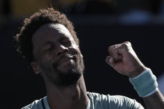 Gaël Monfils: une foi inébranlable à 38 ans. KEYSTONE/AP/Manish Swarup